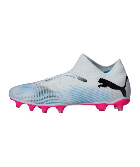 PUMA FUTURE 7 Match FG AG Phenomenal Damen Weiss Schwarz Pink F01