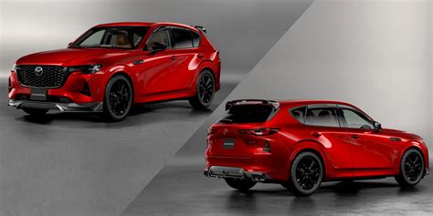 Mazda CX 60 Gains Sporty Styling Kit From Japanese Tuner Carscoops