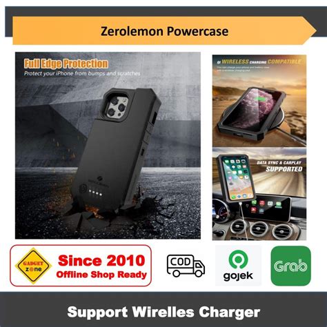 Jual Iphone 15 Promax Zerolemon Battery Case Original Shopee Indonesia