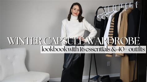 WINTER CAPSULE WARDROBE 2023 16 Basics 40 Outfits Styled By