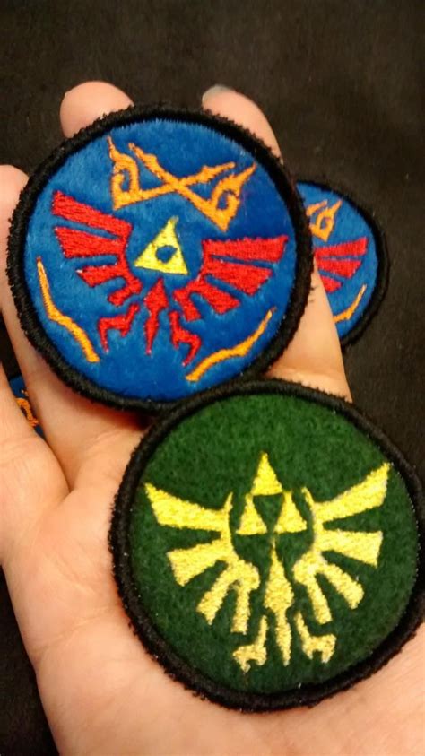 Legend Of Zelda Patch Set Etsy Patches Etsy Custom Patches