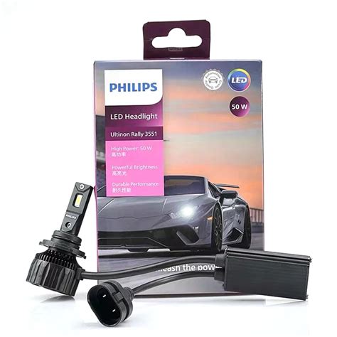 Philips Led Hb Ultinon Rally Max Power W Lm Car