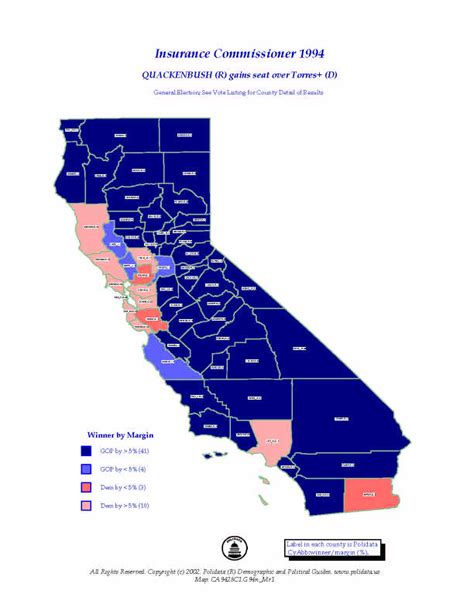 Election California Political Map