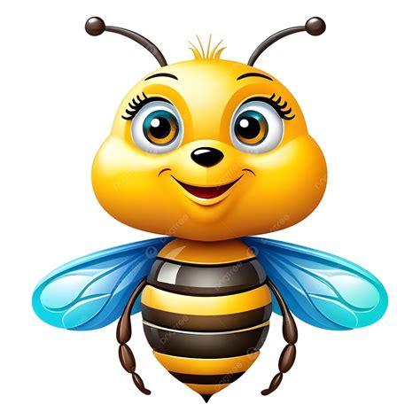 Cute Honey Bee Fly Png Vector Psd And Clipart With Transparent