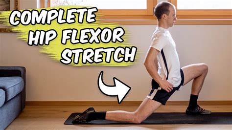 4 Hip Flexor Stretches COMPLETE YouTube