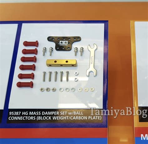 Automotive Tamiya 95387 132 Mini 4wd Jr Mass Damper Set Wball