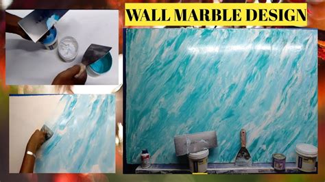 How To create stunning marble wall effects | faux marble wall paint ...