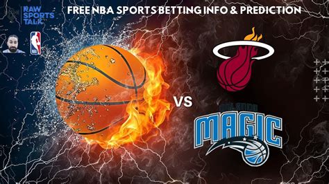 Miami Heat Vs Orlando Magic Nba Betting Info For Youtube