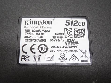 Yahooオークション Kingston Ssd 512gb 25インチ Sata Sc180s3751