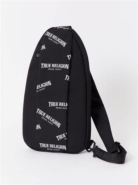 True Religion Logo Sling Bag Lyst