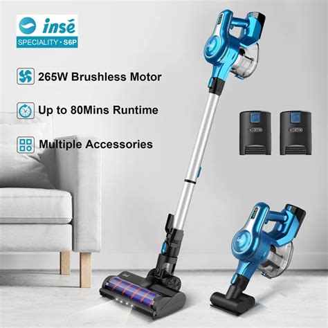 Inse Cordless Vacuum Troubleshooting Stick Vacuum Cleaners Cord S P