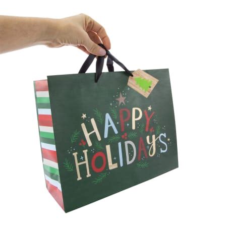 Large Holiday Gift Bag In X In Five Below