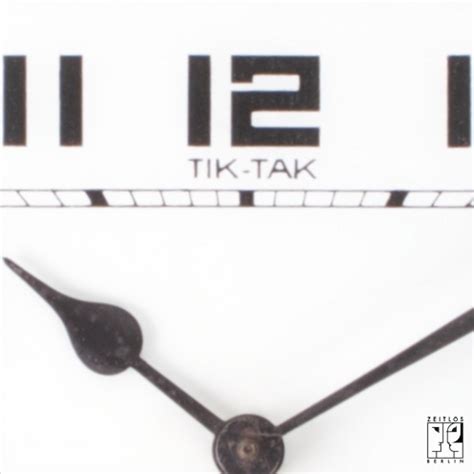 Art Déco kitchen clock by Tik-Tak from the 1930s - ZEITLOS – BERLIN