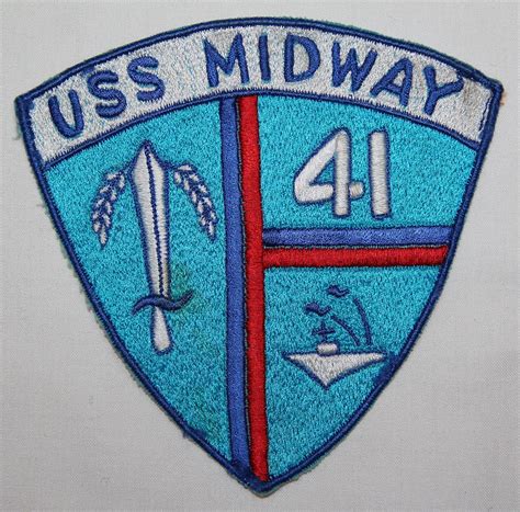 vietnam era theater  uss midway cv  chest patch