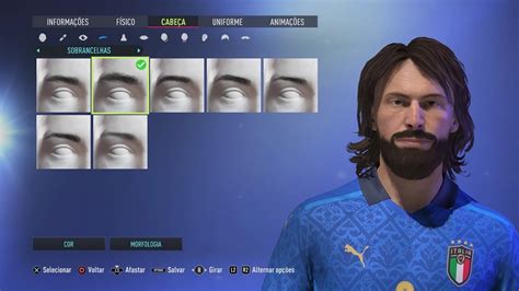 Andrea Pirlo Fifa Pro Clubs Game Face Look Alikes Youtube