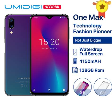 Umidigi One Max Global Version Gb Gb Waterdrop Full Screen