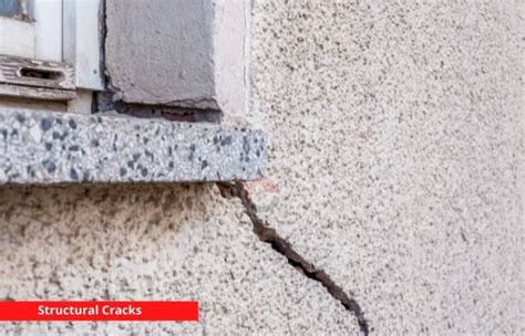 How many types of cracks can occur in a building?