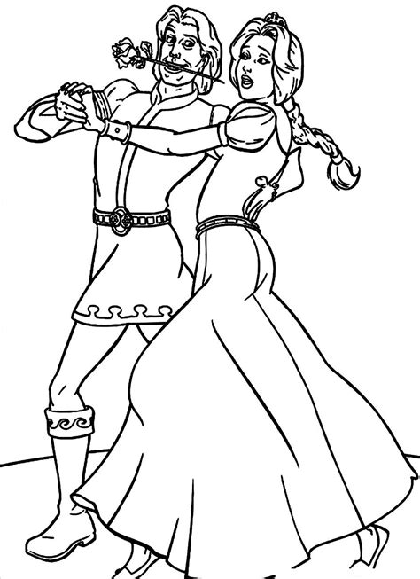 Princess Fiona Coloring Pages At Getdrawings Free Download