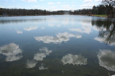 Herrick Lake Clouds In Water With Two Wisps Daniel X Oneil Flickr