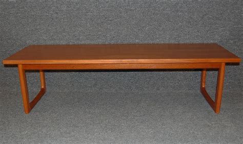 Swedish Mid Century Modern Teak Coffee Table Or Bench At Stdibs