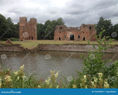 Kirby Muxloe Castle stock image. Image of muxloe, good - 122499007