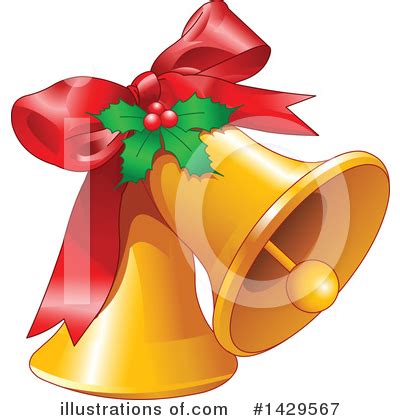 Christmas Bells Clipart #73886 - Illustration by Pams Clipart