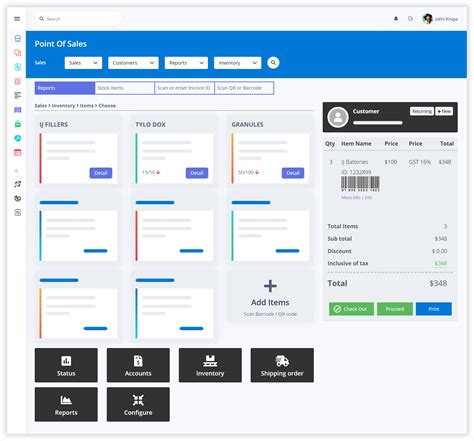 GLUON Point of Sales Module - GluonERP Providing the Best ERP System