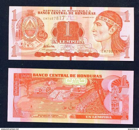 Honduras Honduras Lempira Unc Banknote