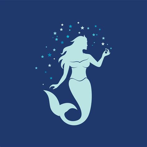 Mermaid vector illustration design 14172216 Vector Art at Vecteezy