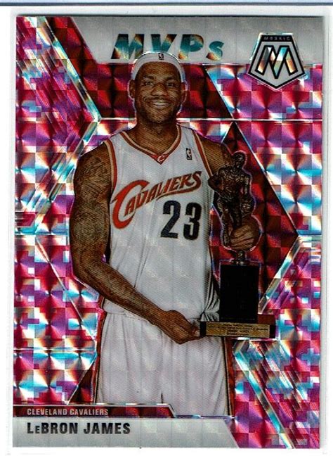 ミントモール MINT 渋谷店 2019 20 Panini Mosaic LeBron James 298 MVPs Pink