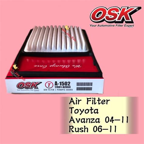 OSK AIR FILTER A 1502 TOYOTA AVANZA RUSH