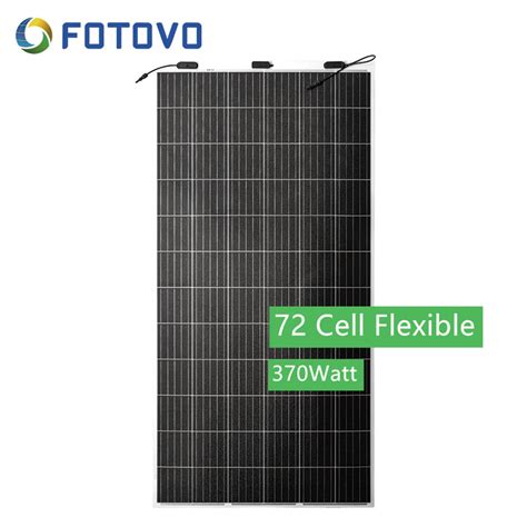 Fotovo High Quality Flexible Panel Solar Half Cut Cell Monocrystalline