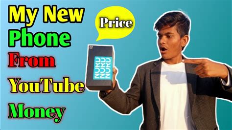 My New Phone From Youtube Money 😍😍 Youtube