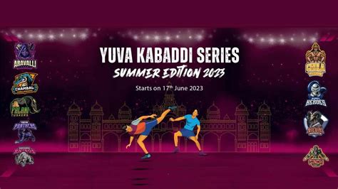 Yks Yuva Kabaddi Series Summer Edition Schedule The Sports