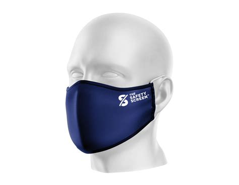 Branded Multi-Use, Fluid Repellent Face Mask - The Safety Screen