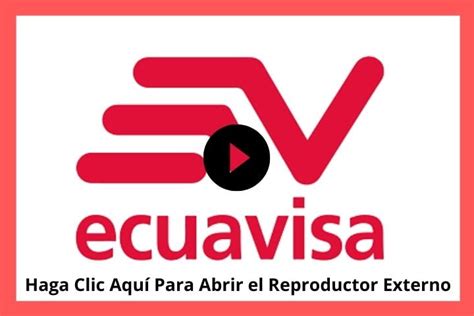 Ver Ecuavisa En Vivo Online Ecuador