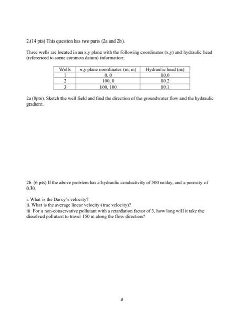 Solved 214 Pts This Question Has Two Parts 2a And 2 B