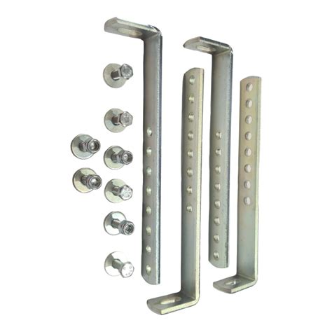 Soporte Vertical Universal Acero Galvanizado Kit Montaje