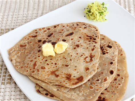 Plain Paratha Recipe Simple And Easy To Make Indian Parantha Step By Step