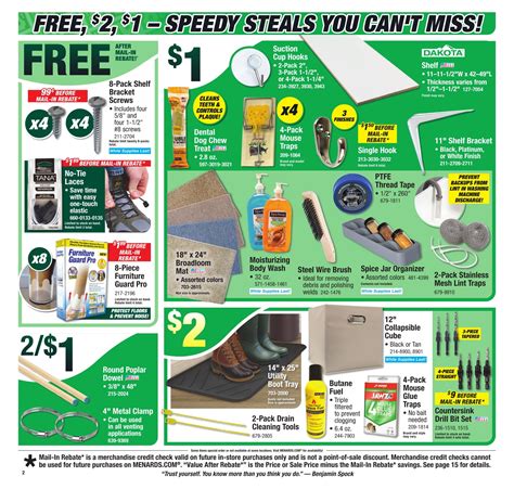 menards flyer weekly ad 1