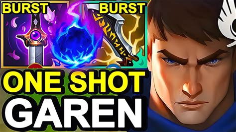 Wild Rift China Garen Top Max Burst Critical Garen Build Runes