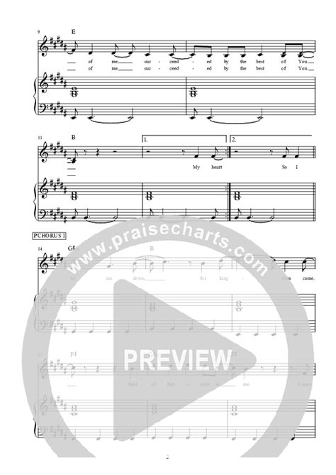 You Sheet Music Pdf Hillsong Worship Praisecharts