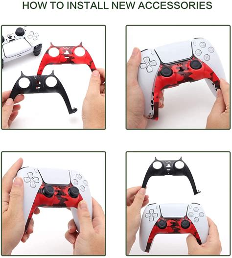 Faceplate For Ps5 Controller For Ps5 Controller Plate Cover