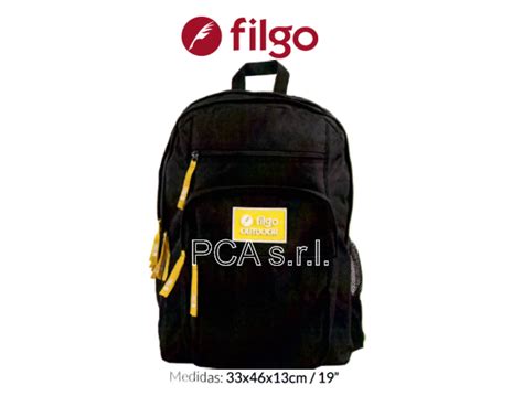 Filgo Mochila Smart Negro Sm Pca Distribuidora