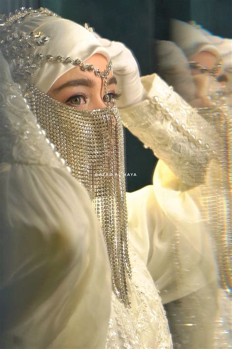 Rhinestone Chain Silver Bridal Face Veil Handmade Etsy