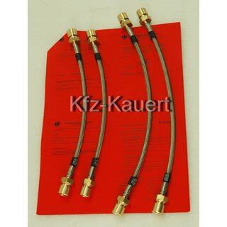 Fischer Stahlflex Bremsschlauch Set Abe Passend F R Porsche Br