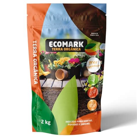 Terra orgânica 2 kg: horta saudável e nutrida | Ecomark - Terra ...