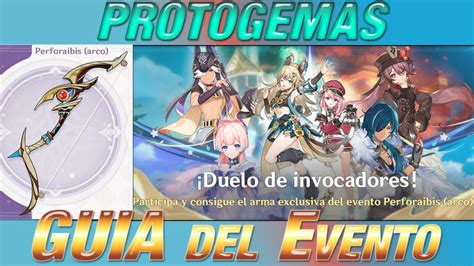 Duelo De Invocadores Genshin Impact Guia Del Evento Protogemas