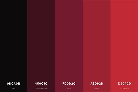 Best Black Color Palettes With Names And Hex Codes Artofit