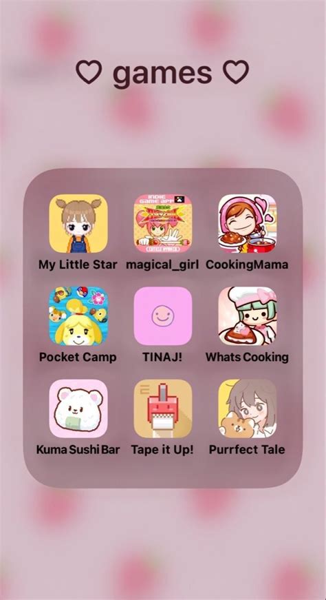 An Iphone Screen Showing The Game S Menus And Icons With Pink Dots In